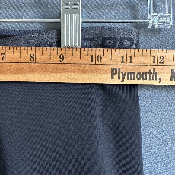 Nike Pro Training Workout Tights Womens Size Small Black Athletic Swoosh 932078 - Picture 9 of 15